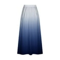 thumbnail image 2 of yillto Womens Plus Size Skirts High Waist Loose Summer Beach Vacation Long Maxi Skirts with Pockets, 2 of 5