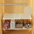 thumbnail image 3 of Vauban Closet Shelf Dividers for Wardrobe - Wire Metal Adjustable Dividers, Tension Rod Shelves Storage Organizer, Expandable Rack for Bedroom Closet Organization, 3 of 7