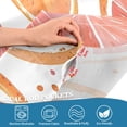 thumbnail image 5 of Yayeee Kitchen Curtains Tier Set of 2 Light Filtering 57"x36" Over Sink Window Panels, Citrus Slice, 5 of 7