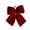 A, variant on AYktou Christmas Bows Decorations, 5×6 Inch Red Bows Elegant Velvet Ambiance Bowknots, Christmas Tree topper Hanging Ornaments Bow Tie Pendant for Xmas Tree Wedding Birthday Party Layout