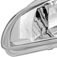 thumbnail image 5 of Spec-D Tuning Chrome Housing Clear Lens Headlights Compatible with 1992-1995 Honda Civic 2/3/4Dr L+R Pair Head Light Lamp Assembly, 5 of 7