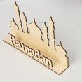 thumbnail image 4 of CHAO Castillo musulmán Eid Al-fitr Diy, decoración del hogar de madera, manualidad para regalo creativa Eid de madera, 4 of 5