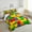 Colorful, variant on Erosebridal Building Blocks Bedding Sets Queen with Comforter, Cartoon Brick Duvet Insert, Square Geometry Decor, Lightweight 3pcs