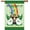 St patrick flag, variant on St Patrick''s Day Flag,Shamrock Spirit Gold Coin Hat Rainbow St Patricks Flag 28 x 40 Inch Clover Double-Sided Display with 2 Grommets Double Thickness House Flag for Garden and Home Decorations