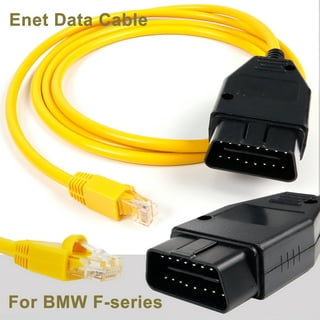 Car Enet OBD2 RJ45 Cable Ethernet 6.6ft/2M Cable RJ45 Ethernet Connector  Tools