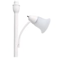 thumbnail image 6 of Homestock Visions Torchiere Floor Lamp With Reading Light And Marble Glass Shades, White, 6 of 9