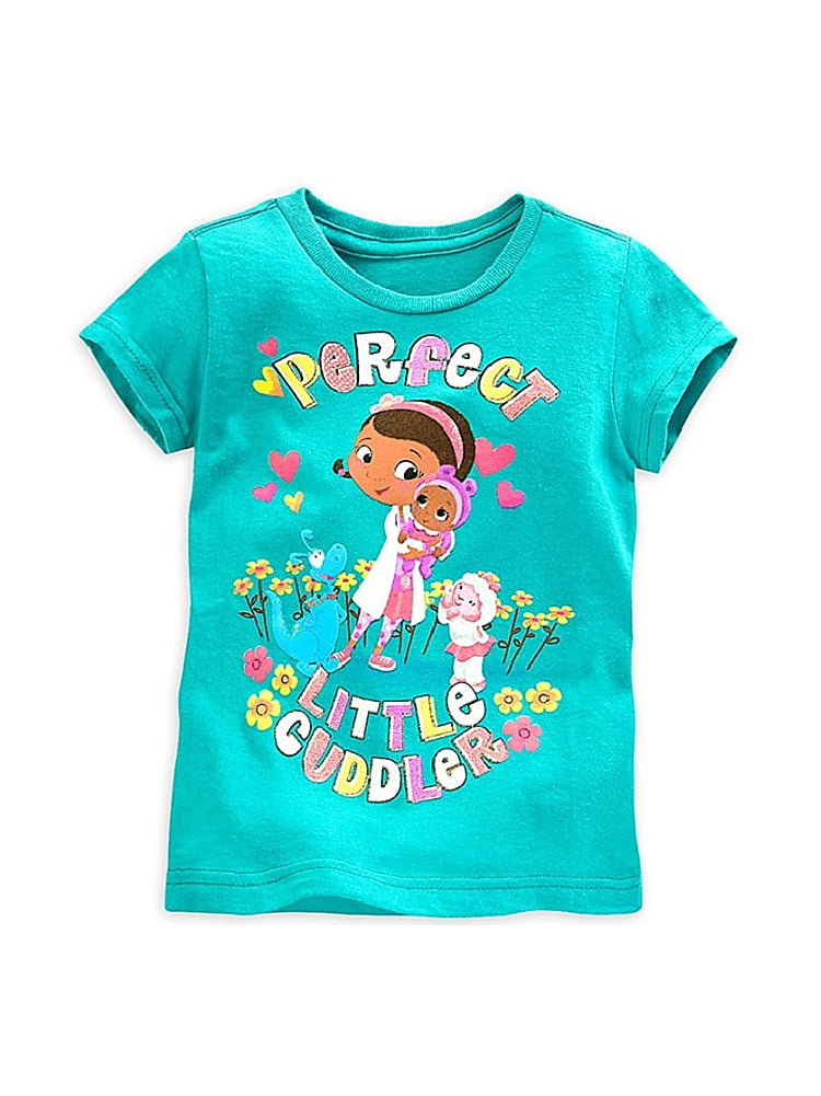 2/3 Disney Store Girls Doc McStuffins "Perfect Little Cuddler" T-Shirt XXSmall 