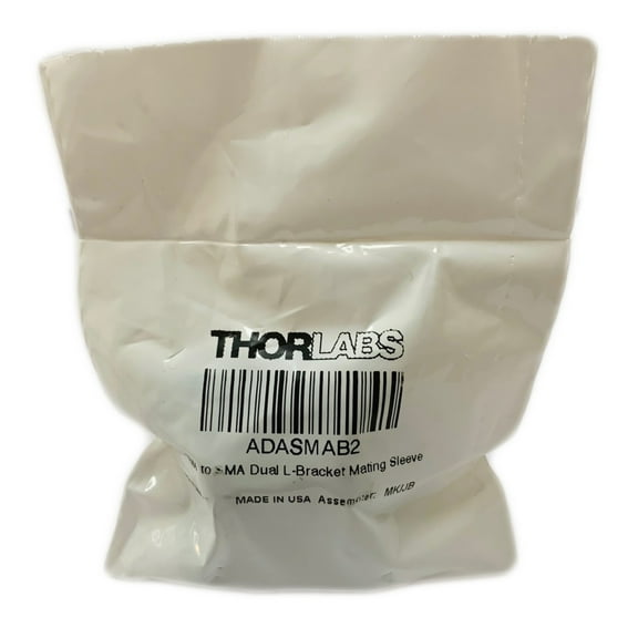 ADASMAB2 - Dual L-Bracket Mating Sleeve SMA to SMA