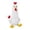 White, variant on Long Neck Chicken Stuffed Animal Ultra Soft Farm Animal Hugging Pillow Large Plush Chicken Doll Elastic Filling Cuddle Toy For Bedroom Sofa Decor & Birthday Holiday Gift(White-90cm)