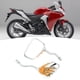 thumbnail image 1 of Espejos retrovisores con garra de esqueleto 2 piezas para motocicleta BuyWeek, 1 of 9