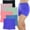 6 Pack: Rose Bed, variant on Women's 6 Pack Control Shaping Booty Shorts Boyshorts Seamless Underwear