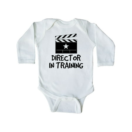 

Inktastic Director In Training Gift Baby Boy or Baby Girl Long Sleeve Bodysuit
