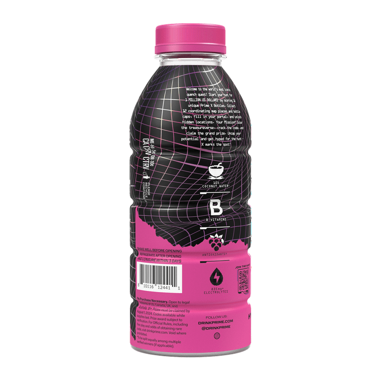 Primeve’r Prime Special Edition Hydration Drink, PRIME X Electrolyte Water
