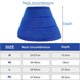 thumbnail image 5 of Yirtree Pet Recovery Collar Adjustable Soft Dog Cone Collar Lightweight Breathable After Surgery Collar Pet Supply, 5 of 5