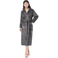 thumbnail image 1 of Sunny Forrest Graphite Comfort Hooded Robe for men and women- Dark Grey (CA/US, Alpha, Large, X-Large, Regular, Regular, Dark Grey), 1 of 1