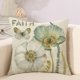 thumbnail image 2 of Juego de 4 fundas decorativas para cojines florales 45 x 45 cm Funda de almohada Coche Sofá Decoración para el hogar TUNC  Sencillez, 2 of 5