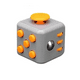 thumbnail image 1 of Fidget Cube Juguete Anti Estrés Malubero Malu1310 Gris Amarillo, 1 of 3