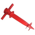 thumbnail image 2 of de pesca Soporte para sombrilla con punta Ancla Verano Práctico Inserto duradero Enchufe Soporte para sombrilla para Parque Césped Rojo, 2 of 8