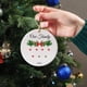 thumbnail image 5 of Adornos navideños, adornos navideños, regalos navideños 2024, colgantes navideños, regalos navideños para familiares y compañeros, colgante redondo para árbol de Navidad., 5 of 7