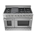 thumbnail image 6 of NXR 48" Stainless Steel Pro-Style Dual Fuel Range with 7.2 cu.ft. Convection Oven SCD4811, 6 of 7