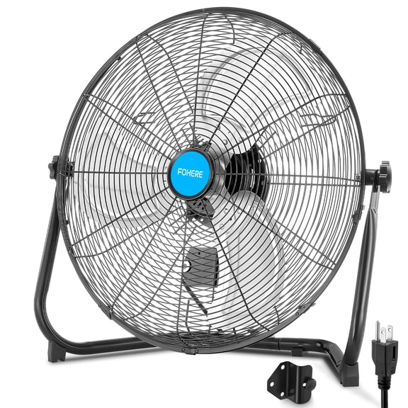 FOHERE 20" High Velocity Floor Fan