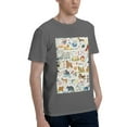 thumbnail image 2 of Bingfone Dogs Funny Pets Men'S Loose Fit Short-Sleeve Pocket T-Shirt, 2 of 7