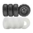 thumbnail image 2 of 4Pcs 1:12 Scale Wheel Tires Set Spare 90 MN91 Crawler Vehicles Model DIY Parts ,, 2 of 9
