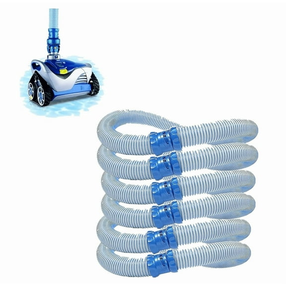 6PCS Pool Cleaner Vacuum Hoses,Replacement Kit Compatible for Mx6 Mx8,R0527700 Pool Vacuum Twist Lock Hose 39 inches