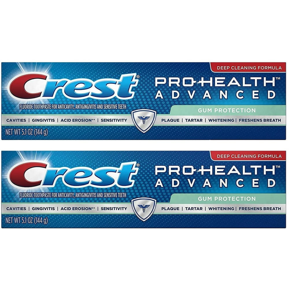 Crest Pro Health Gum Protection Toothpaste 5.1 oz (144g) Pack of 2