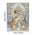 thumbnail image 3 of Adult 5D Pearl Art DIY Craft Kit Christmas Wall Decor for Home, 3 of 7