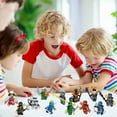 thumbnail image 3 of Set de 28 Figuras de Ninjas Fantasma – Colección de Minifiguras de Acción con Ninja Dorado y Personajes Épicos, Juguete de Regalo para Niños y Coleccionistas, 3 of 5