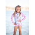 thumbnail image 4 of Millie Loves Lily Girls Pink Octopus Rashquard With Skirty Bottom and Shorts, Big Girls Size 6, 3-pcs, UPF 50+, 4 of 6