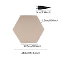 thumbnail image 3 of Eolstice Hexagon Plastic Stepping Stone, Imitation Airy Walkway Paver, Decorative Garden Walk, For Grass Lawn Yard, Outdoor Landscape, Lightweight, 3 of 7