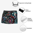 thumbnail image 6 of Daiia Paisley Men's Underwear Boxer Briefs, Cotton Stretch Moisture-Wicking Underwear-X-Large, 6 of 9