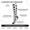thumbnail image 2 of Pofeuu Soccer Ball Print Compression Socks for Women & Men Circulation - Best Support for Nurses,Running,Athletic,Sports, 2 of 7