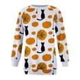 thumbnail image 5 of Pompotops Sweat à Capuche Décontracté Mode à Manches Longues Col Rond Imprimé pour Femmes, 5 of 5