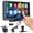 Carplay (with camera), variant on 2026 New 7" Wireless Car Display: Ultra HD Touchscreen, Built-in Audio, 1080P Dash/Backup Cam, GPS, CarPlay/Android Auto, Mirror Link, FM Radio, AUX/USB/TF, Universal Fit