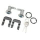 thumbnail image 5 of Cilindro de cerradura de puerta con 2 llaves, accesorios para piezas exteriores, piezas de automóvil, juego completo duradero, plug-and-play para F350, 5 of 9