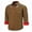 03-5 Brown, variant on COEVALS CLUB Men's Western Cowboy Embroidered Shirts Long Sleeve Pearl Snap Dress Button up Cotton Shirts P1-4 Red 3X-Large
