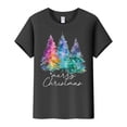 thumbnail image 2 of Lroveb Christmas Shirts for Women Plus Size Print Round Neck Short Sleeve T Shirt Top Graphic T Shirts, 2 of 5