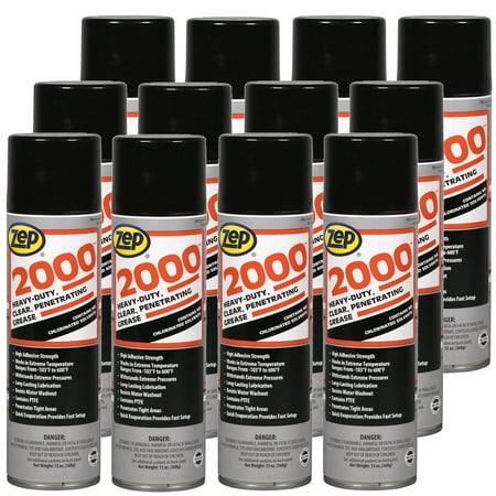 

Zep 2000 High Pressure Lubricant 13 Oz Aerosol 416401 (Case of 12)
