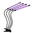 thumbnail image 1 of Mistaha D C 5 V 3A 40W Plant Growth Growing Clip Clamp Lamp Flora Light USB Powered Operated with Line Controller 3 Levels Timer Timing T-ime Setting Function/ Brightness Adjustable Dimmable/ 3 Colo, 1 of 8