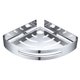 thumbnail image 3 of Aquaterior 4 Pack Bathroom Corner Shelf Wall Mounted Shower Caddy Triangular Aquaterior Modern, 3 of 4