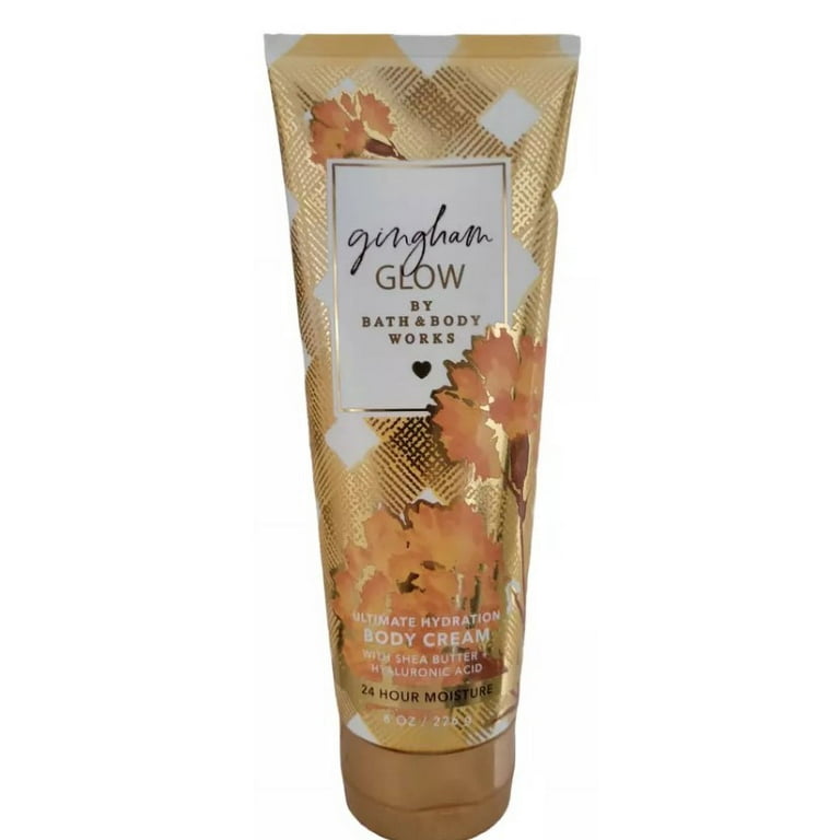 Bath and Body Works Gingham Glow Ultimate Hydration Body Cream 8