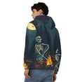 thumbnail image 4 of Naloa Moonlit Skeleton Campfire Men’s Hoodies, Zip up Hoodie, Sweatshirts,Hoodies for Men Sizes S-3XL-Medium, 4 of 5
