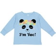 thumbnail image 3 of Inktastic 2nd Birthday Panda Face 2 Year Old Girl Girls Long Sleeve Toddler T-Shirt, 3 of 5