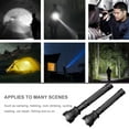 thumbnail image 3 of Kyusrd Summer Outdoor Patio Deals！Xhp70 Super Bright LED Heldere Flashlight Rechargeable Usb With Charging Display, 3 of 9