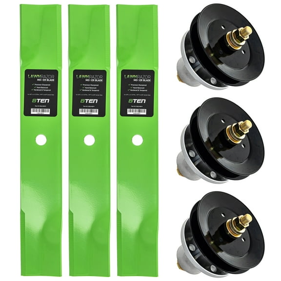 8TEN Blade Spindle Kit for Exmark 103-8387 103-6583 48-inch Deck MK1009910