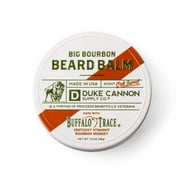 Duke Cannon Supply Co. - Big Bourbon Beard Balm, Bourbon Oak Barrel (1.6 oz), Made with Buffalo Trace, Paraben-Free Beard Care Moisturizer and Softener - Bourbon Oak Barrel Scent