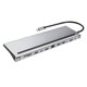 thumbnail image 1 of Type-C Hub Docking Station Dual for HDMI RJ45 Gigabit Lan PD Docking Station for Laptop, 1 of 1